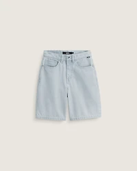 Kids Check-5 Baggy Denim Shorts