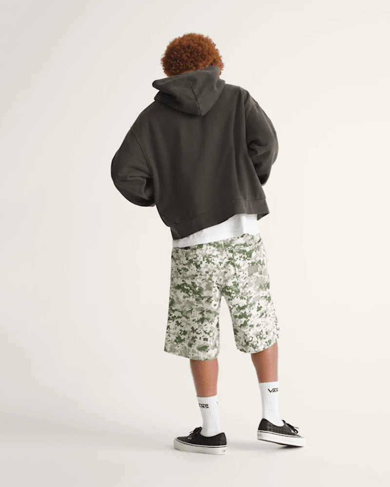 Premium Check-5 Baggy Canvas Short