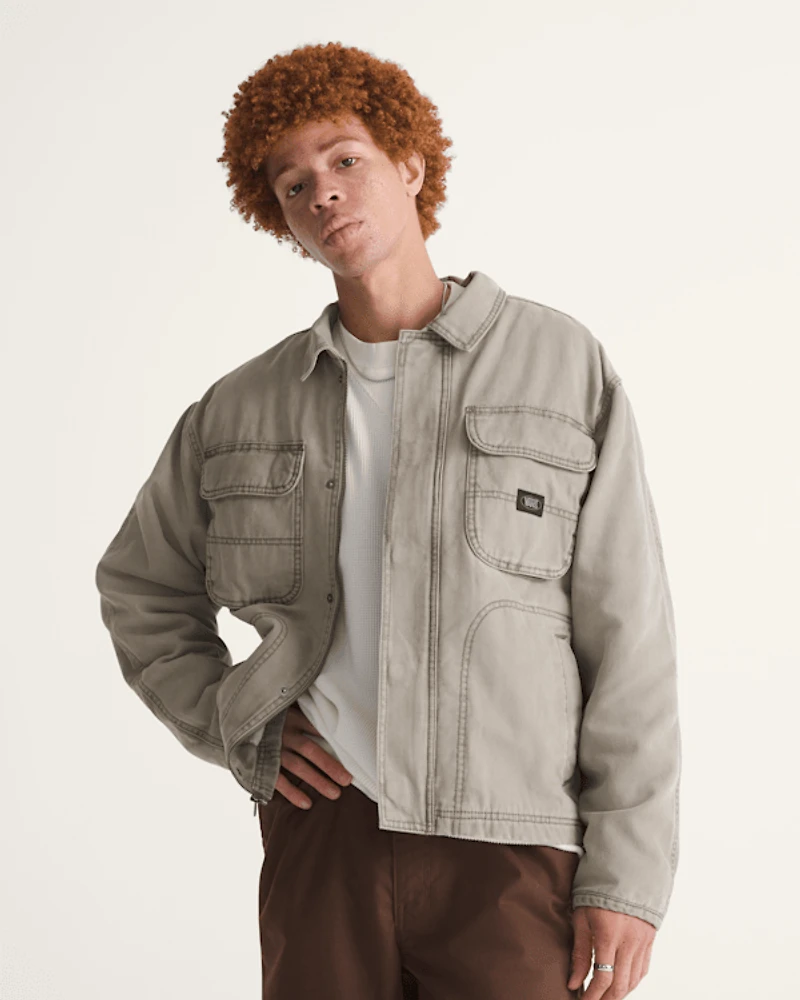 Umber Pigment Canvas Jacket
