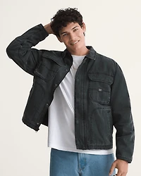 Umber Pigment Canvas Jacket