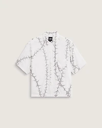 Van Doren Printed Camp Button Up Shirt