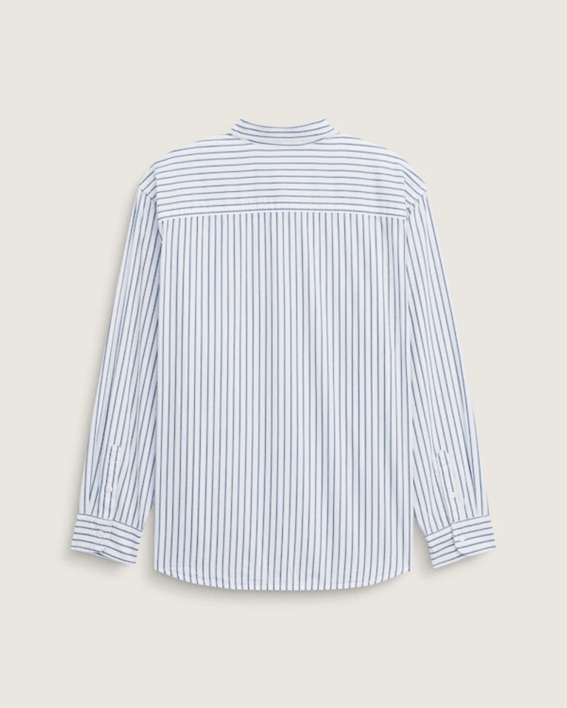 Premium Dobby Stripe Long Sleeve Shirt