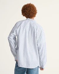 Premium Dobby Stripe Long Sleeve Shirt