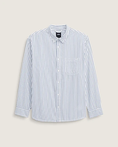Premium Dobby Stripe Long Sleeve Shirt