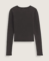 Teri Waffle Long Sleeve Shirt