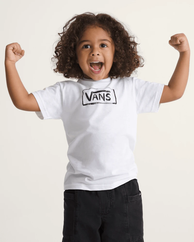 Little Kids Vans On Canvas T-Shirt