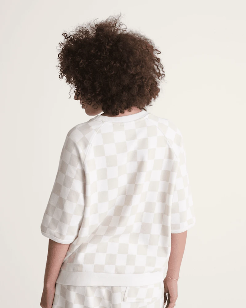 Classmate Check Sweatshirt