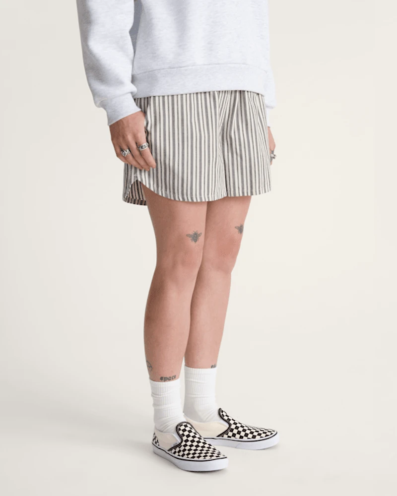 Pull On Stripe Shorts