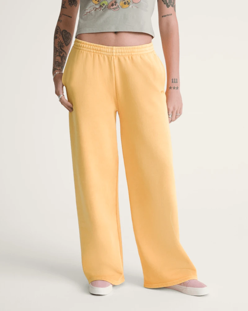 Salton Washed Straight Fleece Pants