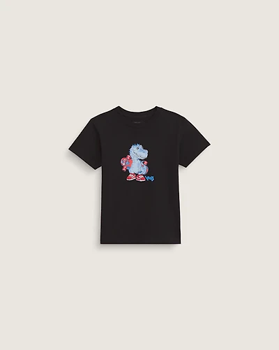 Little Kids Prehistoric Skater T-Shirt