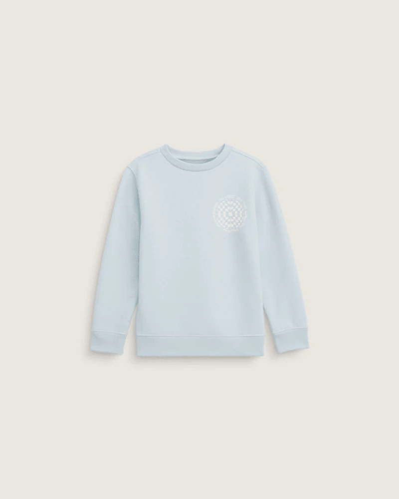 Little Kids Vertigo Vans Crew Sweatshirt