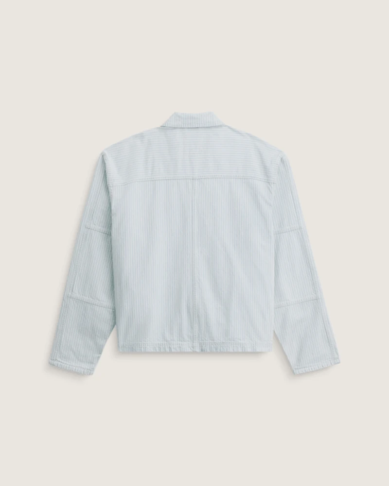 Umber Denim Stripe Jacket