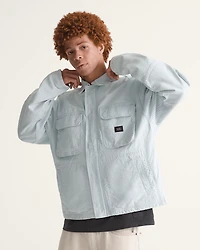 Umber Denim Stripe Jacket