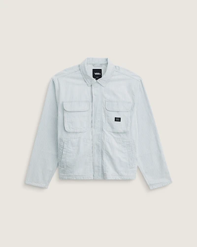 Umber Denim Stripe Jacket