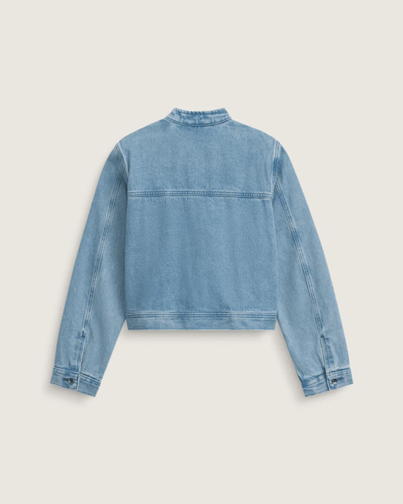 Premium Wmn Pomona Collarless Station Jacket