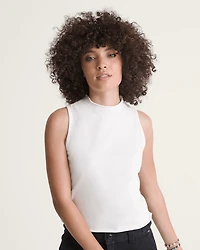 Mock Neck Tank Top