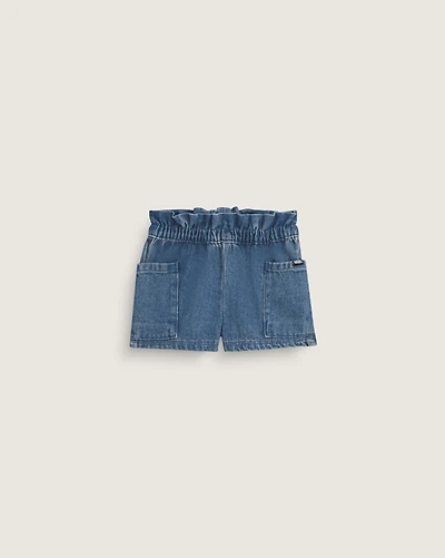 Little Kids Joy Ruffled Elastic Waist Shorts