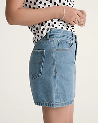 Check-5 Mid Rise Shorts
