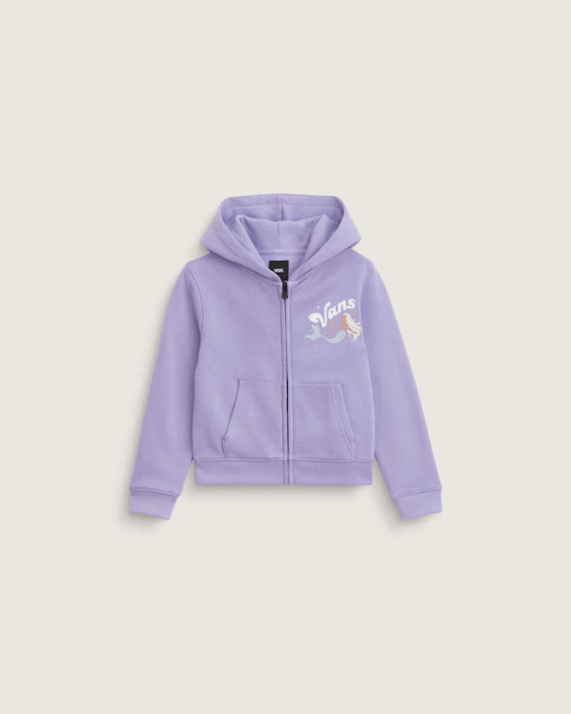 Little Kids Mermaid Zip Hoodie