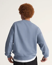 Stretch Logo Crew Sweatshirt