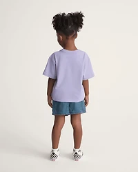 Little Kids Joy Ruffled Elastic Waist Shorts