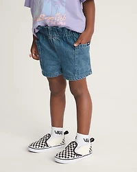 Little Kids Joy Ruffled Elastic Waist Shorts