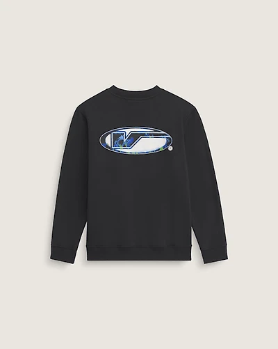 Kids Bevel Flame Crew Sweatshirt