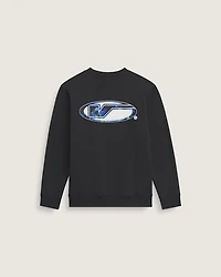 Kids Bevel Flame Crew Sweatshirt