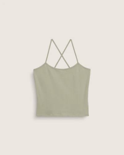 Cross Back Tank Top