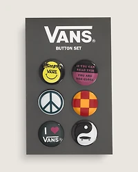 Vans Too Close Club Button Set