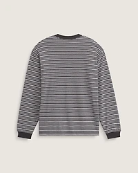 Wesley Stripe Long Sleeve Knit Shirt