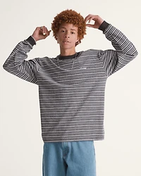 Wesley Stripe Long Sleeve Knit Shirt