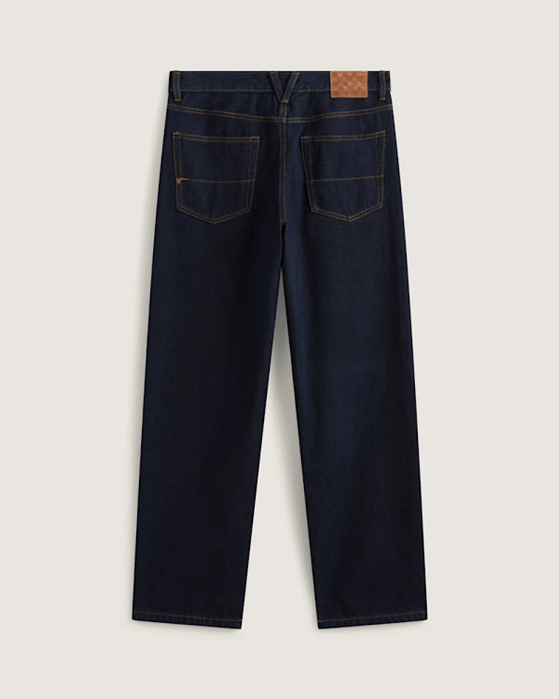 Check-5 Loose Denim Pants