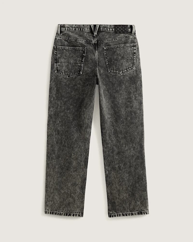 Check-5 Loose Denim Pants