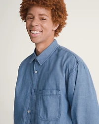 Lawson Solid Oxford Long Sheeve Shirt