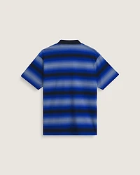 Molino Shadow Stripe Polo Shirt