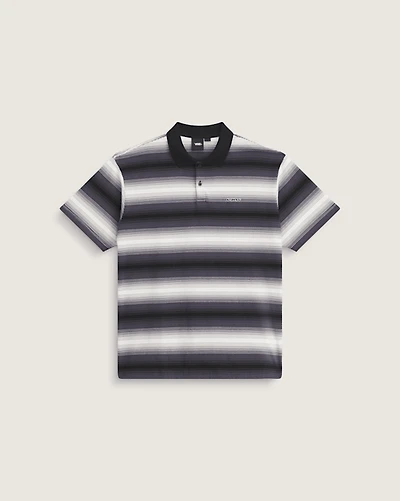 Molino Shadow Stripe Polo Shirt