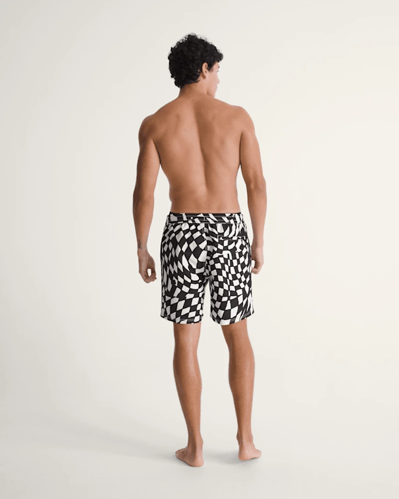 Primary II Elastic Printed Boardshorts
