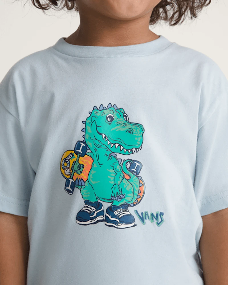 Little Kids Prehistoric Skater T-Shirt