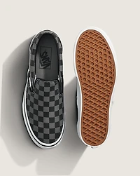 Classic Slip-On Platform Checkerboard Shoe
