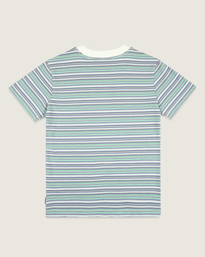 Little Kids Cameron Check Stripe Knit Shirt
