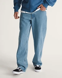 Check-5 Loose Denim Pants