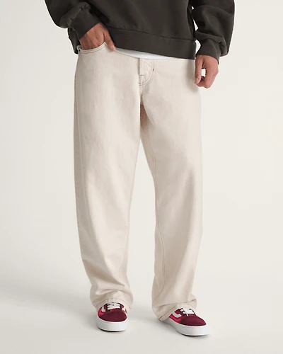 Premium Check-5 Loose Denim Pants