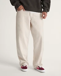 Premium Check-5 Loose Denim Pants