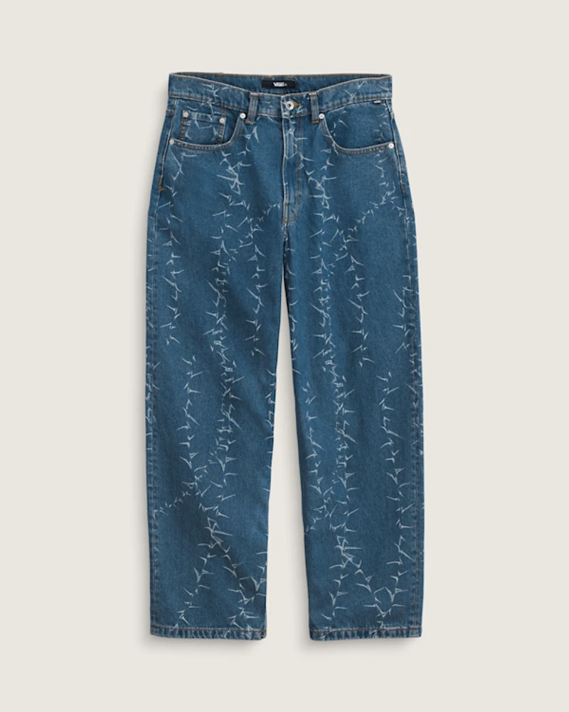 Check-5 Baggy Denim Pants