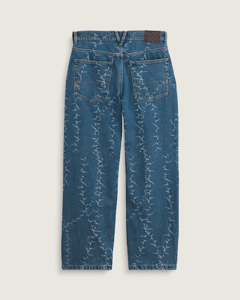 Check-5 Baggy Denim Pants