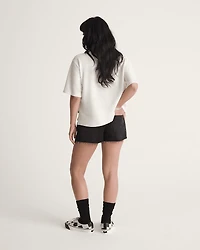 Check-5 Low Rise Mini Shorts