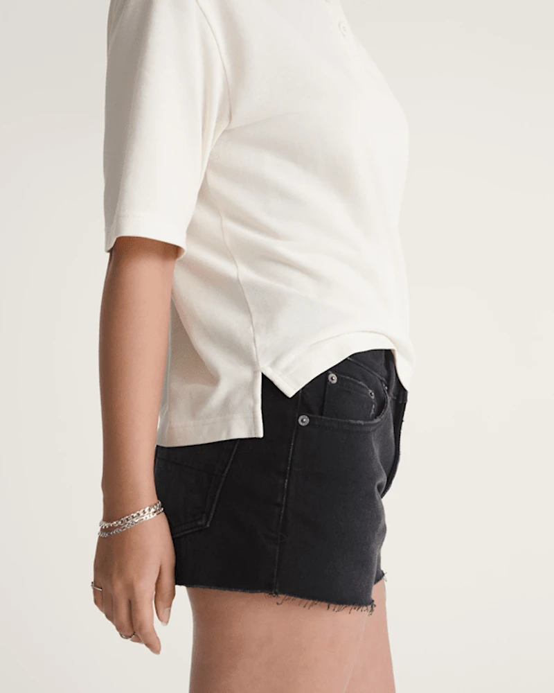 Check-5 Low Rise Mini Shorts