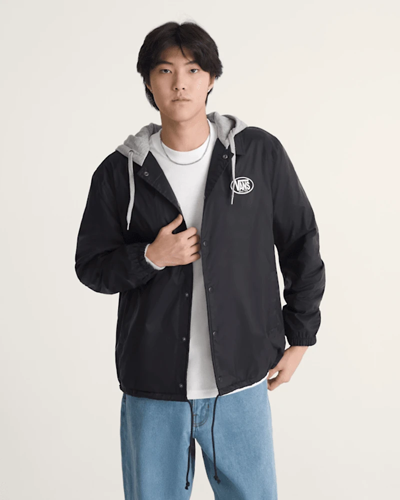 Torrey Hooded Coaches Jacket