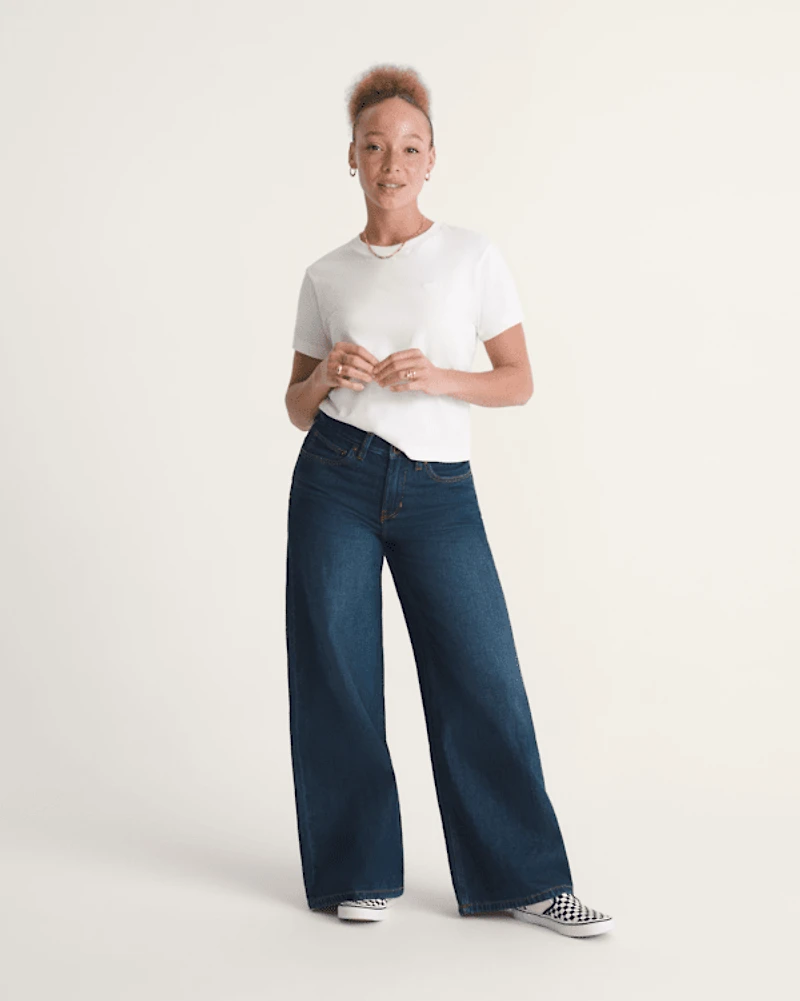 Check-5 Low Rise Baggy Pants